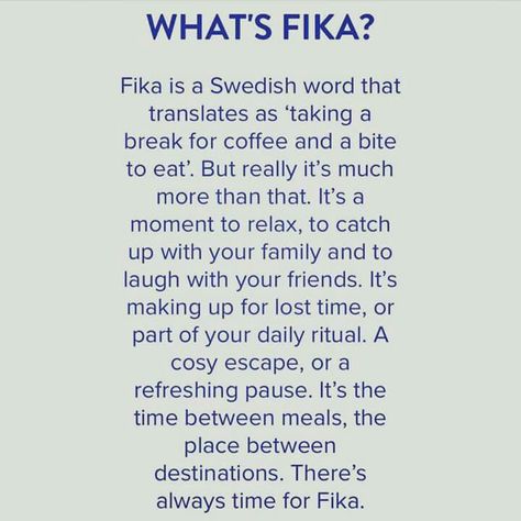 FIKA Fika Tattoo, Inner Peace Tattoo, Swedish Quote, Peace Tattoos, Hygge Life, Brand Archetypes, Friends Laughing, Writing Resources, Family Quotes