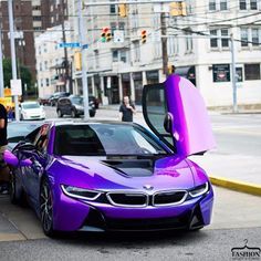 & Purple💜 Purple Car, Bmw I, Lamborghini Veneno, Lovely Car, Pagani Huayra, Mc Laren, Bmw I8, Bugatti Veyron, Koenigsegg