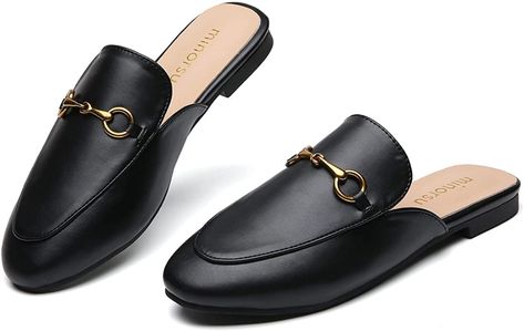 Womens Loafers, Backless Loafers, Black Mules, Shoes Heels Wedges, Womens Mules, Loafer Mules, Gucci Mules, Mules Shoes, Clutch Handbag