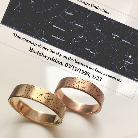 Weird Wedding, Cheap Wedding Bands, Unusual Wedding Rings, Map Wedding, Cheap Wedding Rings, 14k Gold Wedding Ring, Unusual Wedding, Unusual Weddings, Matching Wedding Rings