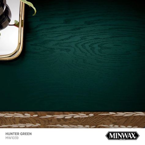 Minwax Wood Finish Water-Based Hunter Green Mw1039 Solid Interior Stain (1-Quart) in the Interior Stains department at Lowes.com Method Soap, Solid Stain Colors, Grey Stained Wood, Solid Stain, World Of Possibilities, Unfinished Furniture, Minwax Stain, Water Based Stain, Grey Stain