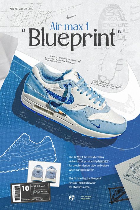 Brand Identity Layout Design, Nike Ads Design, Nike Graphic Design Poster, Nike Poster Design Graphics, Nike Ads Posters, Shoes Graphic Design Poster, Sneaker Advertisement, Shoes Poster Design Ideas, Sneaker Graphic Design