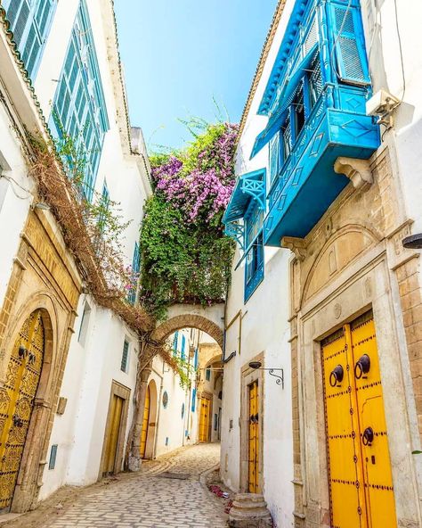 Tunisia vacations on Instagram: “Yellow doors are awesome too! Aren't?!! 📍 medina of Tunis . .. ... 📷 @welcome.to.tunisia . . _________ #Tunis #medina #lovetunisia…” Tunisia Africa, Tunis Tunisia, Africa Destinations, Dream Beach, Africa Travel, Travel Goals, Tunisia, North Africa, Lonely Planet