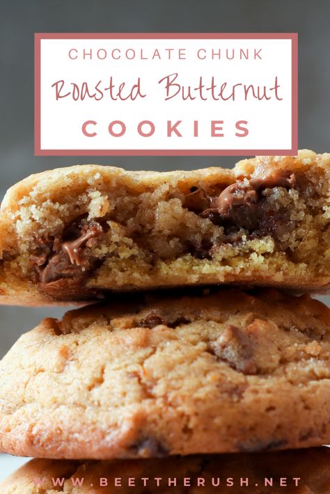 Butternut Cookies, Butternut Squash Cookies, Butternut Squash Dessert, Butternut Recipes, Winter Squash Recipes, Butternut Squash Puree, Pumpkin Recipes Easy, High Protein Desserts, Pumpkin Spice Everything