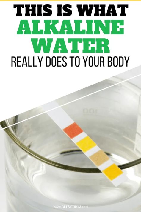 This is What Alkaline Water Really Does to Your Body. These scientifically-backed findings should keep you on your toes when it comes to embracing so-called solutions. #Cleverism #PersonalDevelopment #Education #AlkalineWater Alkaline Water Recipe, Alkaline Body, Alkaline Water Benefits, Ph Water, Cover Letter Tips, What Is Science, Acidic Foods, Alkaline Diet, Alkaline Water