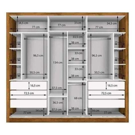 Closet Measurement Guide, Closet Measurements, Remodeling Ideas, 50 %, Sweet Home, Closet