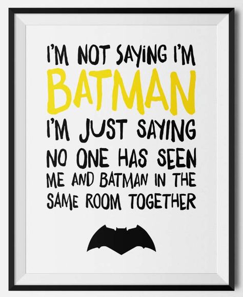 Batman Bedroom, Batman Room, Superhero Bedroom, I'm Batman, Batman Birthday Party, Superhero Room, Batman Party, Batman Birthday, Printables Free Kids