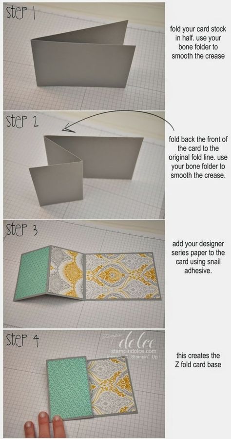 Mini Albümler, Fancy Fold Card Tutorials, Card Making Templates, Card Making Tips, Shaped Cards, Card Making Tutorials, Fancy Fold Cards, Card Tutorial, Card Making Techniques