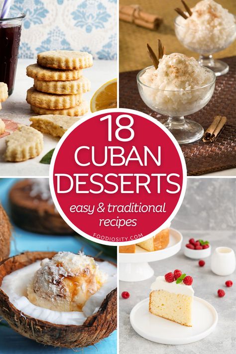 Indulge in the irresistible sweetness of Cuba with 18 delicious dessert recipes! Click to discover delightful treats that capture the essence of Cuban cuisine. Easy Spanish Desserts, Cuban Desserts, Pumpkin Flan, Potato Pudding, Spanish Desserts, Cuban Dishes, Cuban Cuisine, Telling A Story, 4th Of July Desserts