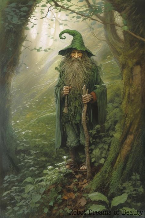 Benicia California, Arte Viking, The Green Man, Fantasy Wizard, Elves And Fairies, Fantasy Magic, Fantasy Forest, Forest Creatures, My Imagination