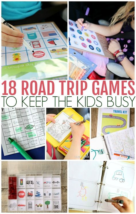 Kid summer fun activity for your next family roadtrip!    Kids Travel Games | Family Vacation Ideas | Kids car entertainment | kids road trip ideas via @PennyPinchinMom Road Trip Games For Kids, Printable Road Trip Games, Toddler Road Trip, Kids Travel Games, Printable Road, Trip Games, Camping Activities For Kids, Road Kids, Free Games For Kids