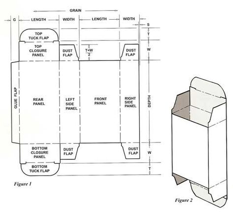 Standard-Straight-Tuck-End Box-Template1 Box Packaging Templates, Packaging Nets, Box Template Printable, Playing Card Box, Paper Box Template, Box Templates, Perfume Box, Packaging Template, Design Box