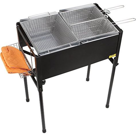 Outdoor Deep Fryer, Healthy Football Snacks, While Chicken, Outdoor Fryer, Deep Fryer Recipes, Fish Fryer, Fish Fries, Food Warmer Buffet, Best Deep Fryer