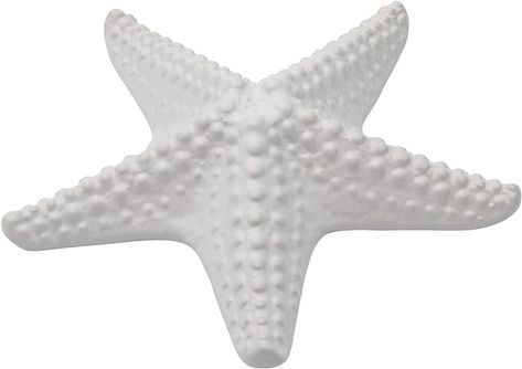 Amazon.com: Fitz and Floyd Coastal Home Starfish Figurine, White : Home & Kitchen Starfish Colors, Starfish Decor, Coastal Room, Stella Marina, Aquatic Life, Coastal Bedrooms, Modern Beach House, Ocean Decor, Coastal Living Room