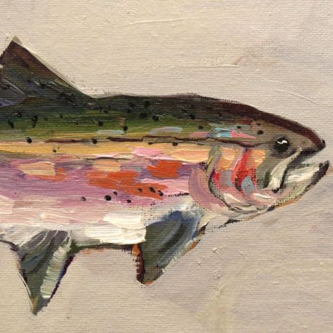 Trout Painting, Champagne Cooler, Art Paintings For Sale, Kunst Inspiration, Paint Strokes, Art Cartoon, Arte Inspo, Wow Art, Ap Art