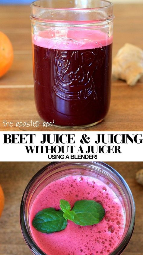 Beat Juice Recipe, Beet Juice Recipe Blender, Beetroot Juice Recipe, How To Make Beets, How To Make Juice, Beet Juice Recipe, Fruit Juice Recipes, Blender Smoothie, Raw Beets