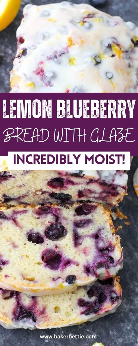 Blueberry Lemon Bread, Blueberry Muffin Bread, Fritatta Recipe, Blueberry Bread Recipe, Lemon Blueberry Loaf, Blueberry Loaf, Lemon Blueberry Bread, Lemon Blueberry Muffins, Lemon Bread