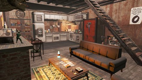 Fo4 Settlements, Fallout 4 Settlement, Fallout Four, Fallout Settlement, Fallout 4 Settlement Ideas, Interior Design Classes, Fallout Shelter, Build Inspiration, Fallout 76