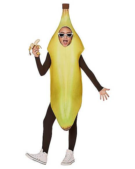 Kids Banana Costume - Spirithalloween.com Kids Banana Costume, Banana Halloween Costume, Banana Costume, Home Halloween Costumes, Fruit Costumes, Hollaback Girl, Clever Halloween, Fun Fruit, Concert Fits