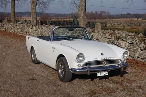 Jan's 1963 Sunbeam Alpine "The White One" - AutoShrine Registry Sunbeam Alpine, Alpine White, Engine Types, Car Show, Poetry, Shades, Vehicles, White