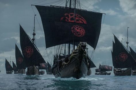 Targaryen Ships Watchers On The Wall, Game Of Thrones Episodes, George Rr Martin, Hbo Game Of Thrones, King's Landing, Jaime Lannister, Night King, Cersei Lannister, Gra O Tron