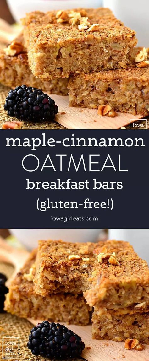 Gluten Free Oatmeal Bars Breakfast, Oatmeal Squares Healthy Breakfast Bars, Oatmeal Recipes Breakfast Bars, Oatmeal Breakfast Ideas Healthy, Oat Breakfast Bars Healthy, Gluten Free Dairy Free Breakfast Bars, Gluten Free Breakfast Bars Healthy, Chewy Oatmeal Breakfast Bars, Gf Oatmeal Breakfast Bars