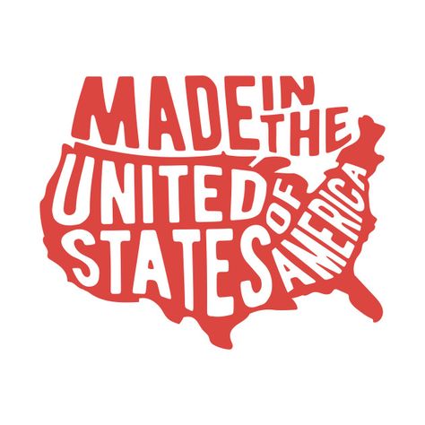 Check out this awesome 'Made+in+the+United+States' design on @TeePublic! Made In Usa, United States Aesthetic, United States Illustration, United States Flag Aesthetic, Cheap American Style T-shirt With Text Print, State Stickers Ideas, Made In Usa Sticker, November Quotes, Usa Presidents