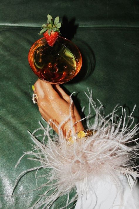 Aesthetic Fashion Pictures, Fluffy Accessories, Feather Aesthetic, Holiday Editorial, Feather Cuffs, Feather Texture, Glam Aesthetic, Cocktail Photography, Dress Blazer