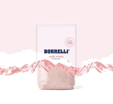 Salt Packaging, Himalaya Salt, Illustration Packaging, Drinks Packaging Design, Packaging Ideas Business, Motion Graphics Design, Rock Salt, Himalayan Pink Salt, Pink Salt