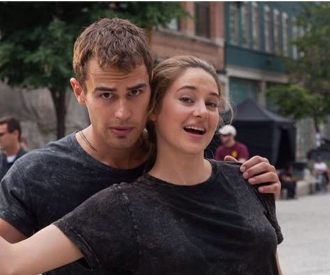 BTS OF DIVERGENT Seventeen Syrups, Divergent Behind The Scenes, Four From Divergent, Dystopian Films, Dystopian Movies, Tris And Four, Divergent Fandom, Tobias Eaton, Amazing Movies