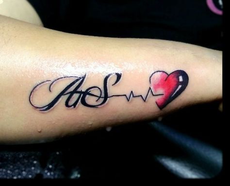 60+ Amazing A Letter Tattoo Designs and Ideas | Body Art Guru Love Letter Tattoo, Tattoo Alphabet, Couple Tattoos Love, Heartbeat Tattoo, Alphabet Tattoo Designs, Tattoo Lettering Styles, Shiva Tattoo Design, Omerta Tattoo, Initial Tattoo