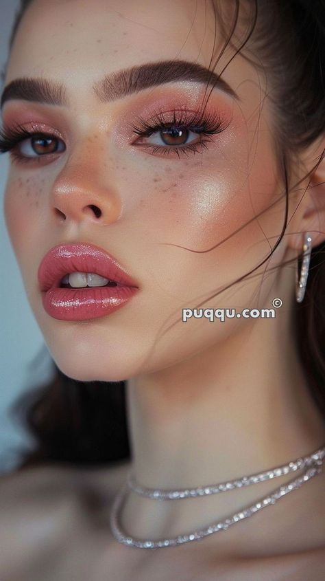 Romantic Eye Makeup, Pink Eyeshadow Looks, Pink Eyeshadow Look, Mekap Mata, Date Night Makeup, Pink Eye Makeup, Smink Inspiration, Chique Outfits, Makeup Transformation