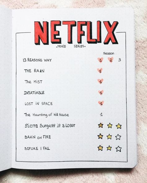 30 June Bullet Journal Ideas You’ll Love Bullet Journal Netflix, Bullet Journal 2019, Bullet Planner, Bullet Journal Mood, Bullet Journal Aesthetic, Bullet Journal Notebook, Bullet Journal Writing, Bullet Journal Inspo, Mother's Day Diy