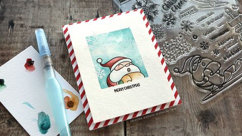 December 2018 Card Kit – More Card Kit Inspiration with Kristina Werner! Kristina Werner, Card Making Video Tutorials, Homemade Holiday Cards, Simon Says Stamp Blog, 11 December, Card Making Videos, Card Kits, Cards Christmas, Winter Cards