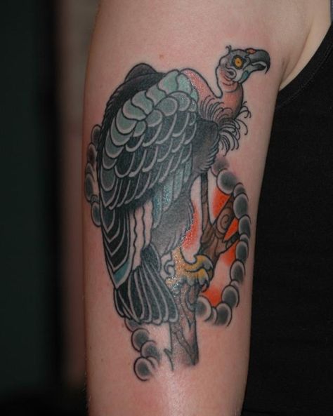 vulture tattoo | amy vulture Tattoo Picture Bearded Vulture Tattoo, Vulture Chest Tattoo, Vulture Tattoo, Neo Traditional Vulture Tattoo, Traditional Vulture Tattoo, Bearded Vulture Art, Vulture Culture Art, Desert Tattoo, Crane Tattoo