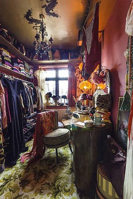 22 Spectacular Dressing Room Design Ideas and Tips for Walk In Closet Organization Boho Glam Home, Boho Home Inspiration, Dressing Design, Interior Boho, Bohol, Witch House, Dressing Room Design, Closet Designs, Style At Home