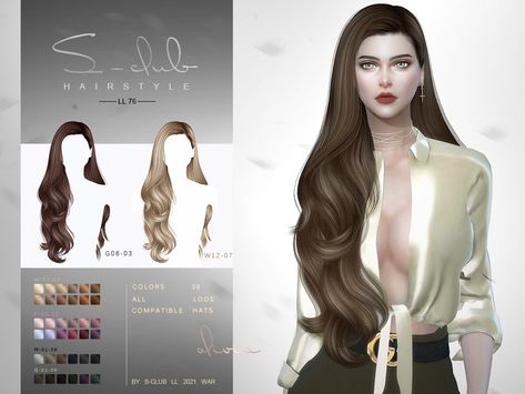 Coming soon!! | S - Club on Patreon Female Hairstyles, Pelo Sims, Club Hairstyles, Sims4 Clothes, Sims 4 Cc Packs, Sims 4 Collections, Sims Hair, Sims 4 Mods Clothes, Sims 4 Game