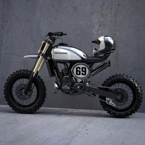 Aksesoris Jeep, Motor Modif, Motor Trail, Soichiro Honda, Moto Scrambler, Tracker Motorcycle, Diy Motorcycle, Мотоциклы Cafe Racers, Moto Car