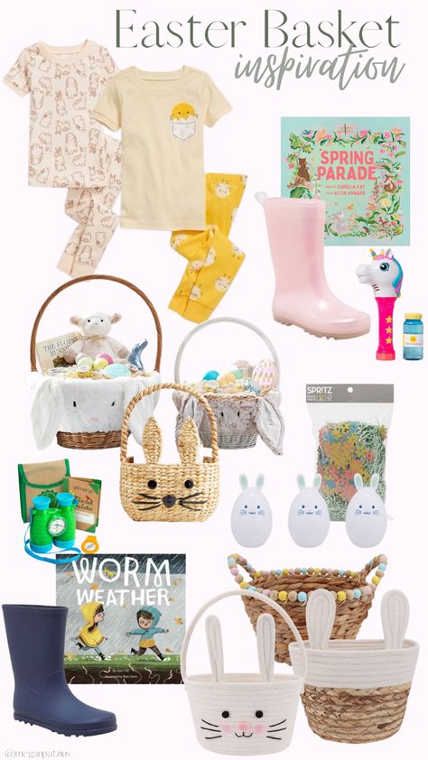 Easter Basket Ideas for Kids Minimalist Easter Basket, Newborn Easter Basket, Simple Easter Baskets, Wicker Easter Basket, Boys Easter Basket, Baby Easter Basket, Baby Boy Easter, Girls Easter Basket, Easter Baskets For Toddlers