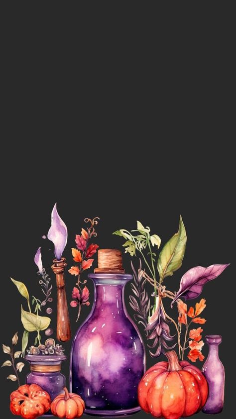 Pretty Spooky Aesthetic, Fall Inspired Phone Wallpaper, Creepy Thanksgiving Wallpaper, Cute Halloween Iphone Wallpaper, Witchy Halloween Wallpaper, Luminous Wallpaper, Halloween Ipad Wallpaper, Wallpaper With Black Background, Cute Witchy Wallpaper