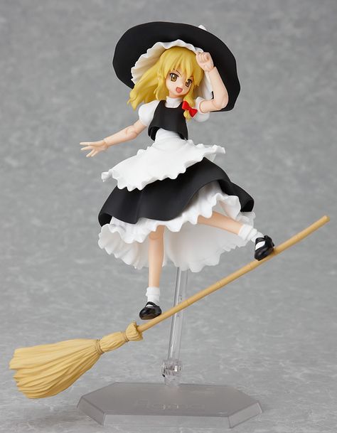 figma Marisa Kirisame Marisa Kirisame, Broom Stick, Deep In The Forest, Anime Figurine, Anime Collectibles, Tokyo Otaku Mode, Person Sitting, Anime Figurines, Character Poses