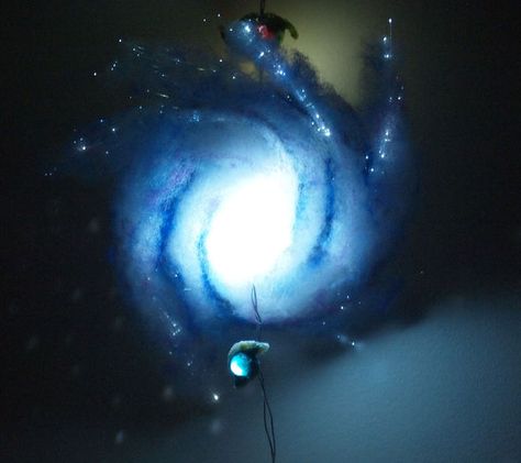 Galaxy Mobile: 10 Steps (with Pictures) Astronomy Projects, Zodiac Party, Space Lamp, Galaxy Mobile, Galaxy Projects, Future Science, Galaxy Shoes, Orb Light, Diy Galaxy