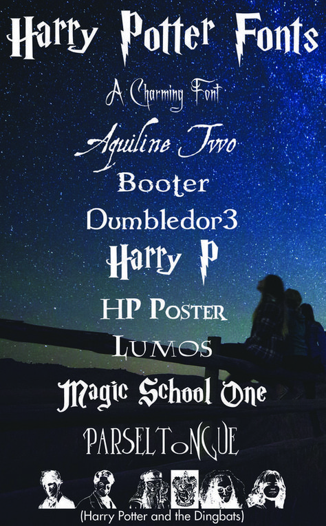 Harry Potter Fonts, Christmas Fonts Alphabet, Harry Potter Font, Christmas Fonts Free, Harry Potter Classroom, Holiday Fonts, Festa Harry Potter, Buku Harry Potter, Anniversaire Harry Potter