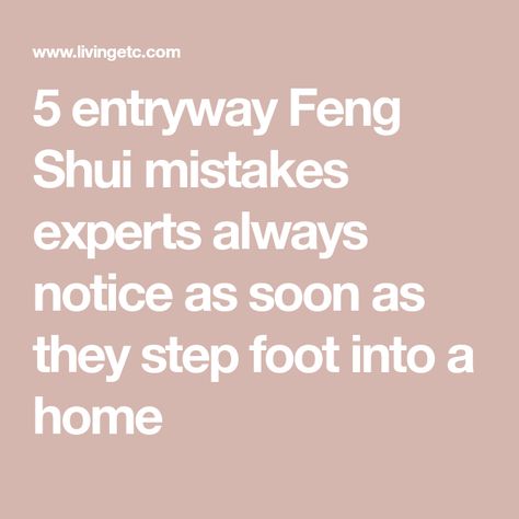 5 entryway Feng Shui mistakes experts always notice as soon as they step foot into a home Feng Shui Entrance Entryway, Feng Shui Entryway Ideas, Feng Shui Hallway, Feng Shui Entryway, Feng Shui Entrance, Feng Shui Front Door, Entryway Colors, Front Door Images, Feng Shui Mirrors