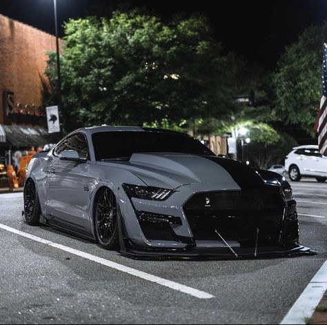 Modded Mustang, Cars Decorations, Grey Car, Ford Mustang Car, Pimped Out Cars, Interior Car, Custom Muscle Cars, Street Racing Cars, Ford Mustang Shelby