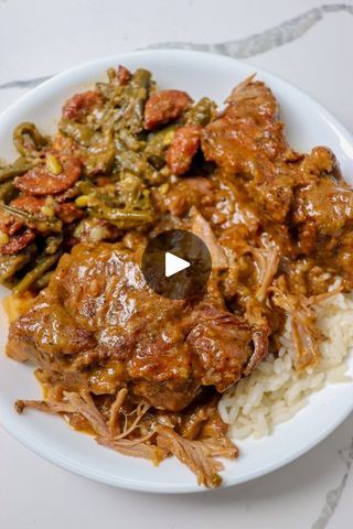 379K views · 9.2K reactions | Budget Friendly Meal: Smothered Neck Bones #MealsByAldenB #budget #comfortfood | Alden Boudy Beef Neckbones Recipe, Pork Neck Recipes, Neckbones Recipe, Pork Neck Bones Recipe, Senior Meals, Beans Recipes, Entree Dishes, Deep South Dish, Meat Dish