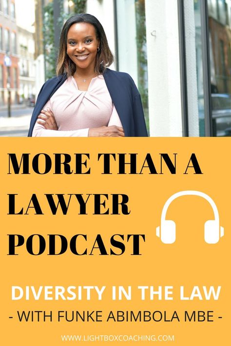 Are you a lawyer mom? In the 'More Than A Lawyer' Podcast, Funke Abimbola MBE shares all her tips on 'Diversity In The Law'. You will find great tips for navigating your lawyer career. Check out the podcast here >>> Law Podcasts, Lawyer Career, Successful Lawyer, Commercial Pilot, Nurse Anesthetist, Nurse Midwife, Sales Skills, Future Job, Studying Law