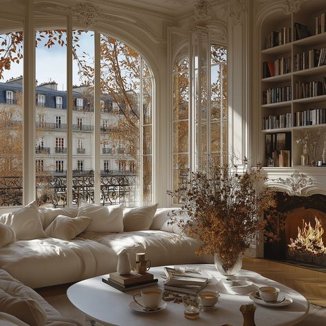 Sandra Ohlendorf | ai interior designer | Artificial Intelligence Design by @lifetime_interior_design . . . #paris #french #livingroom #design #living #fireplace #frankreich #cozy… | Instagram Oxford Apartment Aesthetic, European Flat Interior Design, Contemporary European Interior Design, French Apartment Aesthetic, Elegant House Design, Paris Apartment Aesthetic, Parisian Apartment Interior, Parisienne Apartment, Parisian Apartment Aesthetic