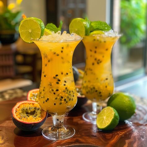 🍹 Unleash the tropical storm with Passion Fruit Hurricane! #TropicalTwist 🍸 Passion Fruit Hurricane 🛒 Ingredients: Light rum: 1 oz Dark rum: 1 oz Passion fruit juice: 2 oz Orange juice: 1 oz Lime juice: 1/2 oz Simple syrup: 1 tbsp Ice 👩‍🍳 Instructions: Mix: Combine all ingredients in a shaker with ice. Shake: Vigorously until well chilled. Pour: Strain into a hurricane glass. 🌴 Feel the breeze of the islands with every sip! #HurricaneCocktail Fruit Shake, Passion Fruit Juice, Instagram Recipes, Light Rum, Dark Rum, Tropical Storm, Trending Recipes, Plastic Cups, Fruit Juice