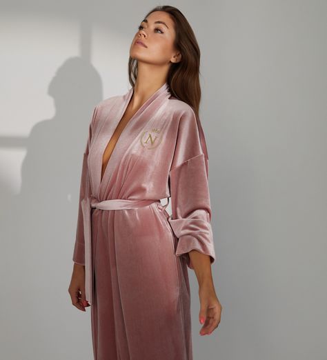 Excited to share the latest addition to my #etsy shop: Women rose velvet kimono, Personalize robe, Boudoir robe, Dressing gown, Long velvet robe, Gift for her, Bridesmaid robe, Lingerie Robe Gown Aesthetic, Robes Women, Velvet Dressing Gown, Night Wears, Satin Bridal Robe, Queen Mom, Victorian Nightgown, Personalized Robe, Velvet Kimono